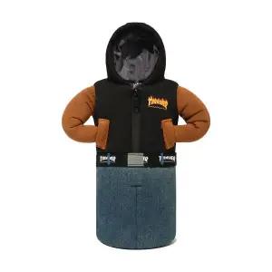 THRASHER 플레임 미니 후디 보틀 커버