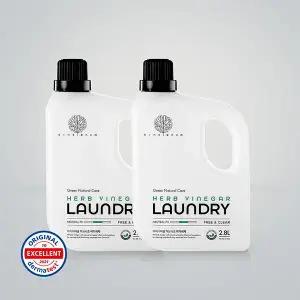 아이너바움 유아 아기 신생아 허브식초 세탁세제 2.8L 2개세트