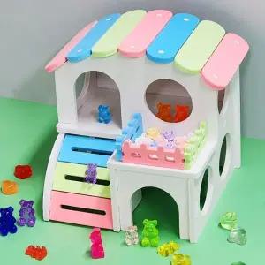 햄스터집 다람쥐 집꾸미기 diy 만들기 재료 은신처 집