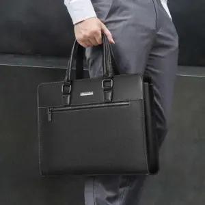 40대남자서류가방 남자 직장인 사무용 서류 가방 클래식 출근 코디