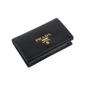 [중고명품] 1MC122 사피아노 금장로고 카드지갑 36911K 1