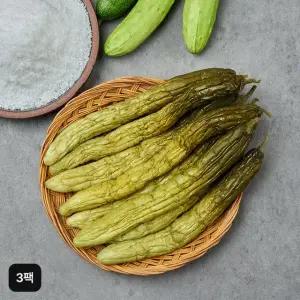 국내산 통오이지 30개(900g(10개입)X3팩)