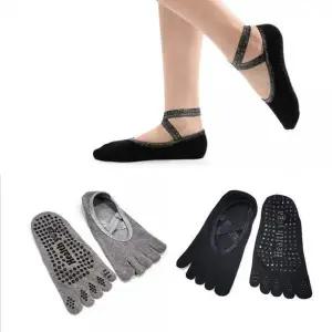 투밴드 요가양말 고급 필라테스양말 논슬립