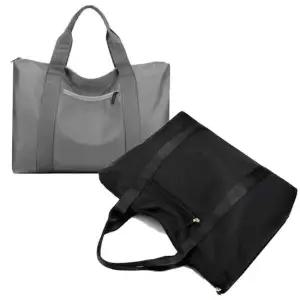 빅숄더 보부상 천가방 남여공용 캐리어 보조 보스턴백