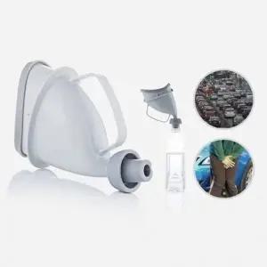 (색상 간이 소변기)남여공용 소변통 휴대용 소변기 차박 캠핑 간이 여행용소변기 휴대용소변기