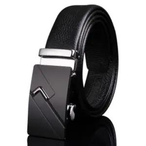 MZ_위너맨 자동버클 소가죽 벨트 M5 캐주얼 정장벨트