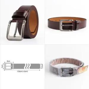 MZ_남성 정장 밸트 선물 다크체리 소가죽 남성 벨트 120