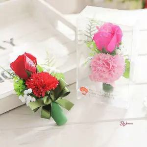 장미 스승의날 어버이날 레드 카네이션코사지wxy168