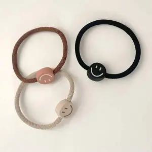 [에이치플러스몰]TBZ 귀여운 스마일 튼튼한 머리끈