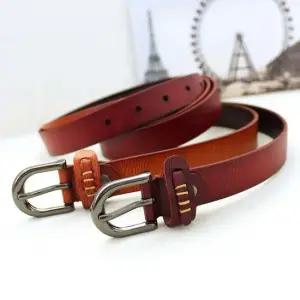 CWS06 블루마운트 가죽 여성슬림벨트 정장캐쥬얼벨트 벨트