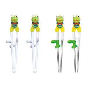 유아 연습용 젓가락 교정용 1단계 크롱 세트