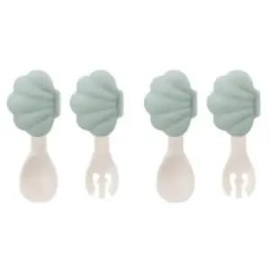 유아 자기주도 스푼 포크 이유식 준비물 민트