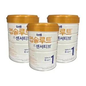 매일유업 앱솔루트 센서티브 1단계 (0일~6개월까지) 900g 3캔