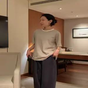 위시 스트라이프 배색 반팔티 (3 color)