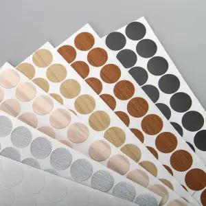 못 자국 나사 구멍 피스 커버 벽지 보수 스티커 40개입