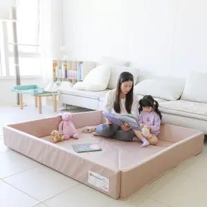 퍼니퍼니 플레이매트 사각 미니사각 모래놀이 편백놀이 미술활동 유아 매트 유치원