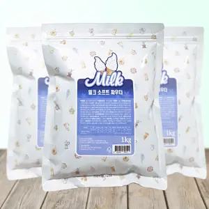 유니온 밀크 아이스크림 1kg x 12개(1박스) 소프트
