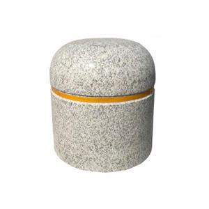 그린존 포천석 원형이동식석재볼라드,400xH400,화강석볼라드,안전석재블럭