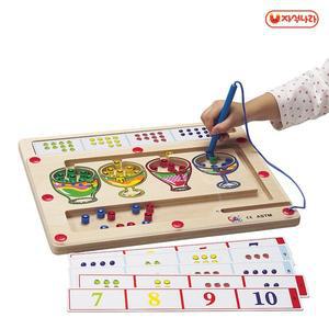 [자석나라]고고토이즈 원목자석완구 다이아몬드 카운팅 (원목교구/수학교구/수세기)