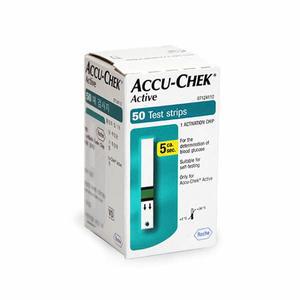 Roche 로슈 아큐첵 Accu-Chek 액티브 Active 혈당시험지 혈당측정검사지 200매 - 27년 04월