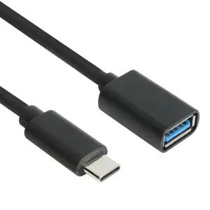 USB C타입 OTG 젠더 타입C 변환 핸드폰 노트북 태블릿 / C to A 케이블 20cm WISENX485