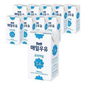 매일 멸균우유 오리지널 1000ml X 10팩