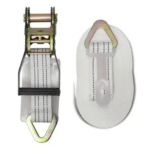 1-6 자동바 세트 삼각 8m 깔깔이바 화물차용품 라쳇바 벨트