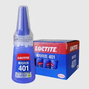 록타이트 401 20g 순간접착제 1Box (25개입) 일반용 다용도
