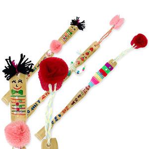 컬러링 DIY 효자손 꾸미기 카네이션 만들기 감사선물 어버이날 5월 방과후수업 나무공예 실감기 핸드메이드