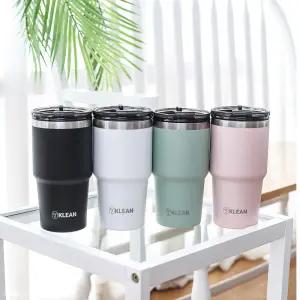 위클린 빨대 내장형 빨대텀블러 600ml 900ml