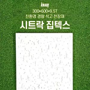크나우프 집텍스 9.5T 천장 석고보드 보랄 텍스