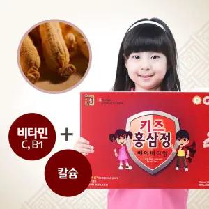 상아제약 키즈홍삼정 베이비타임 10ml x 30포 홍삼음료 어린이홍삼