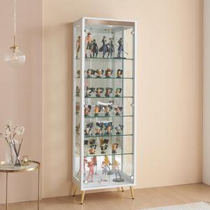 골드-프리미엄 600 5단 유리 장식장 피규어 진열장 양주장