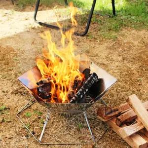 크로퍼스 육각 바베큐 접이식 화로대 세트 (CGR-006)