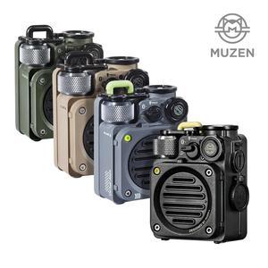 [뮤젠][정품스트랩포함]Muzen Wild Mini 뮤젠 New 와일드 미니 2.0 캠핑 휴대 블루투스 스피커