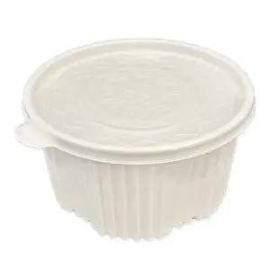 220파이 탕용기 대 포장 감자탕 찜닭 일회용 배달용기 100개입 (뚜껑포함)