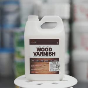 삼화페인트 아이생각 수성 우드바니시 3.5L 목재 마감재