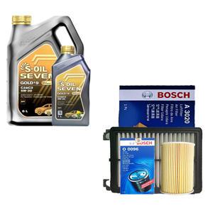 스타리아 US4 2.2 디젤 에스오일 세븐골드 C2/C3 5W30(7L) 보쉬 필터 엔진오일세트