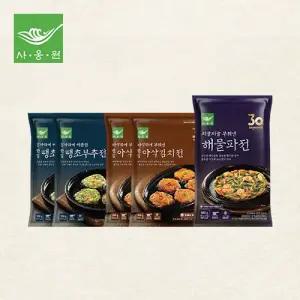 대박 인기모둠전 3종 5팩 김치전2+부추전2+해물파전1)