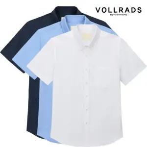 폴라츠VOLLRADS SS반팔 옥스포드버튼다운 캐주얼남방셔츠3종택1