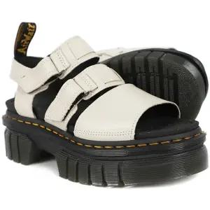 30572055 여성 리키 나파 럭스 레더 3-스트랩 플랫폼 샌들