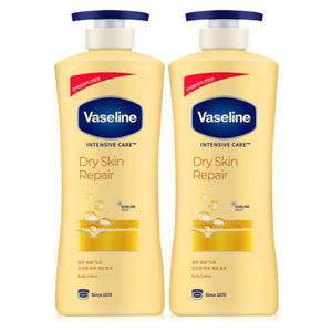 바세린 바디로션 600ml 2개 향좋은 로션 보습제 바디크림 고보습 닭살피부