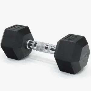 이고진 고무육각 덤벨 아령 9kg 1개 클럽 고무아령 웨이트