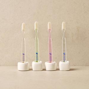 [큐린]항균칫솔  Dental 극세사모 치과칫솔 12p