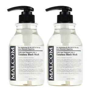 [유통기한 임박] 말콤 타임리스 블랙머스크 샴푸, 520ml, 2개