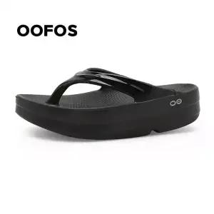 우포스 울랄라 오메가 플랫폼 쪼리 플립플랍 블랙 (OOMEGA-BLACK)