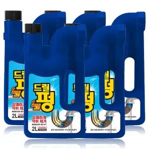 피죤 무균무때 드릴펑 2L x 5개