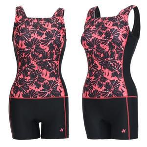 KOOGI 여성 아쿠아로빅 실내수영복 수영 수영장 강습 9부 워터파크 슈트 여자 실내 전신