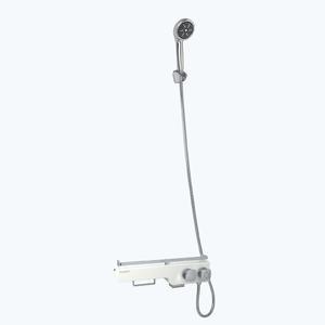 선반형 샤워기수전 BONNIES 833 화이트 해바라기 레인샤워기 수전