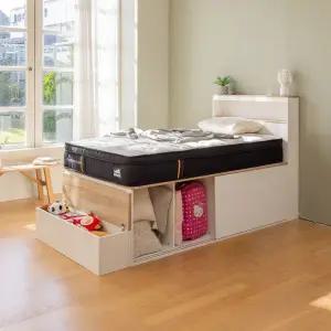 [착불]스스디 케이브 평상형 수납침대 SS 높이400